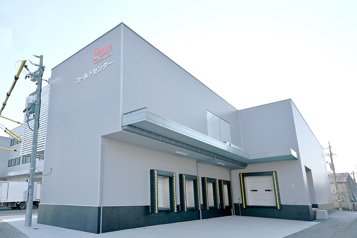 プロン株式会社様冷凍食品倉庫