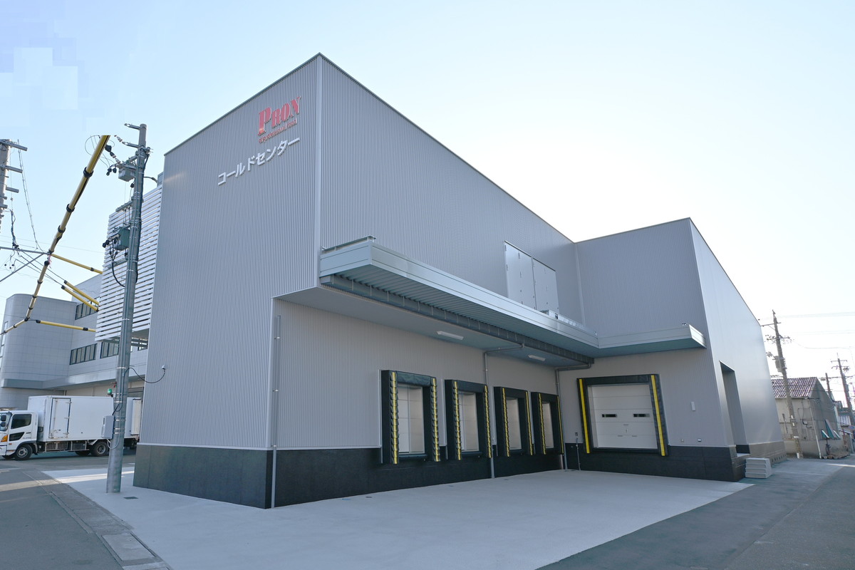 プロン株式会社様冷凍食品倉庫